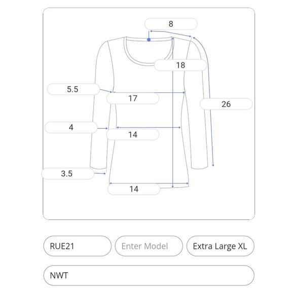 RUE21 Crop Sweater Womens XL Brown Knit LS Drawstring Bodice Stretch Comfy NEW - Picture 2 of 9